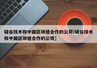 硅谷技术和中国区块链合作的公司[硅谷技术和中国区块链合作的公司]